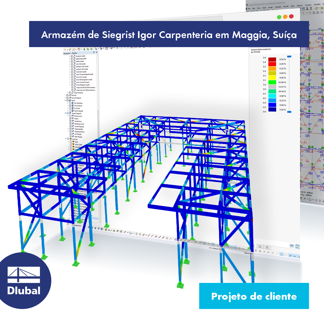 Armazém de Siegrist Igor Carpenteria em Maggia, Suíça