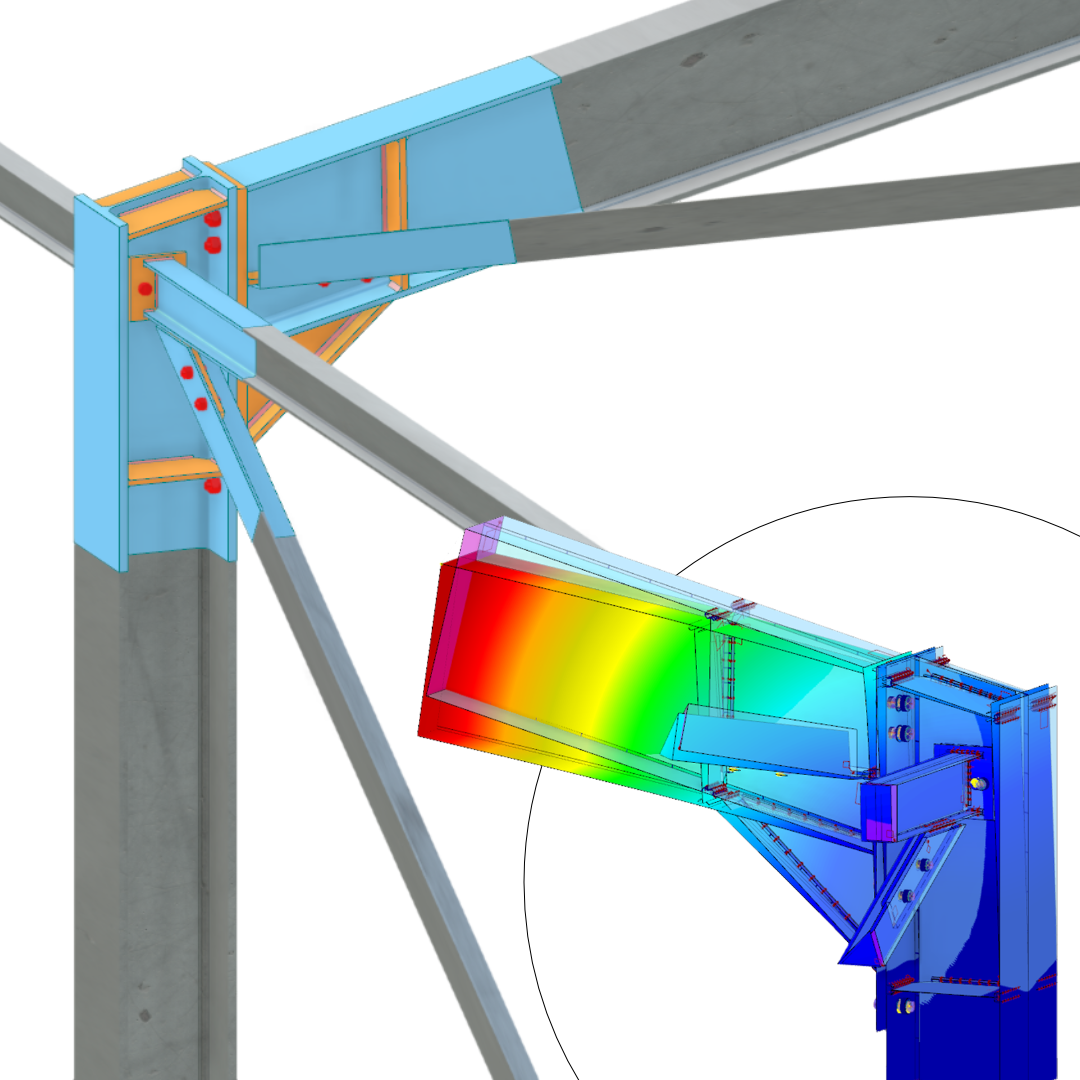 Módulo Ligações de aço para o RFEM 6: A nova era da eficiência estrutural