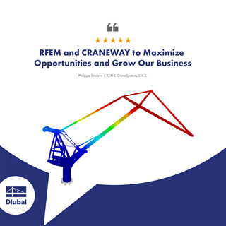 Comentário de utilizador | RFEM e CRANEWAY para maximizar as oportunidades e expandir os nossos negócios