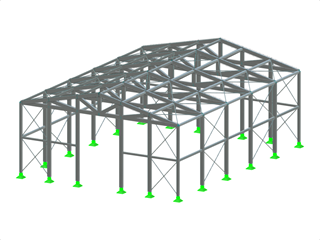 GT 000486 | Construção e dimensionamento de um pavilhão em alumínio