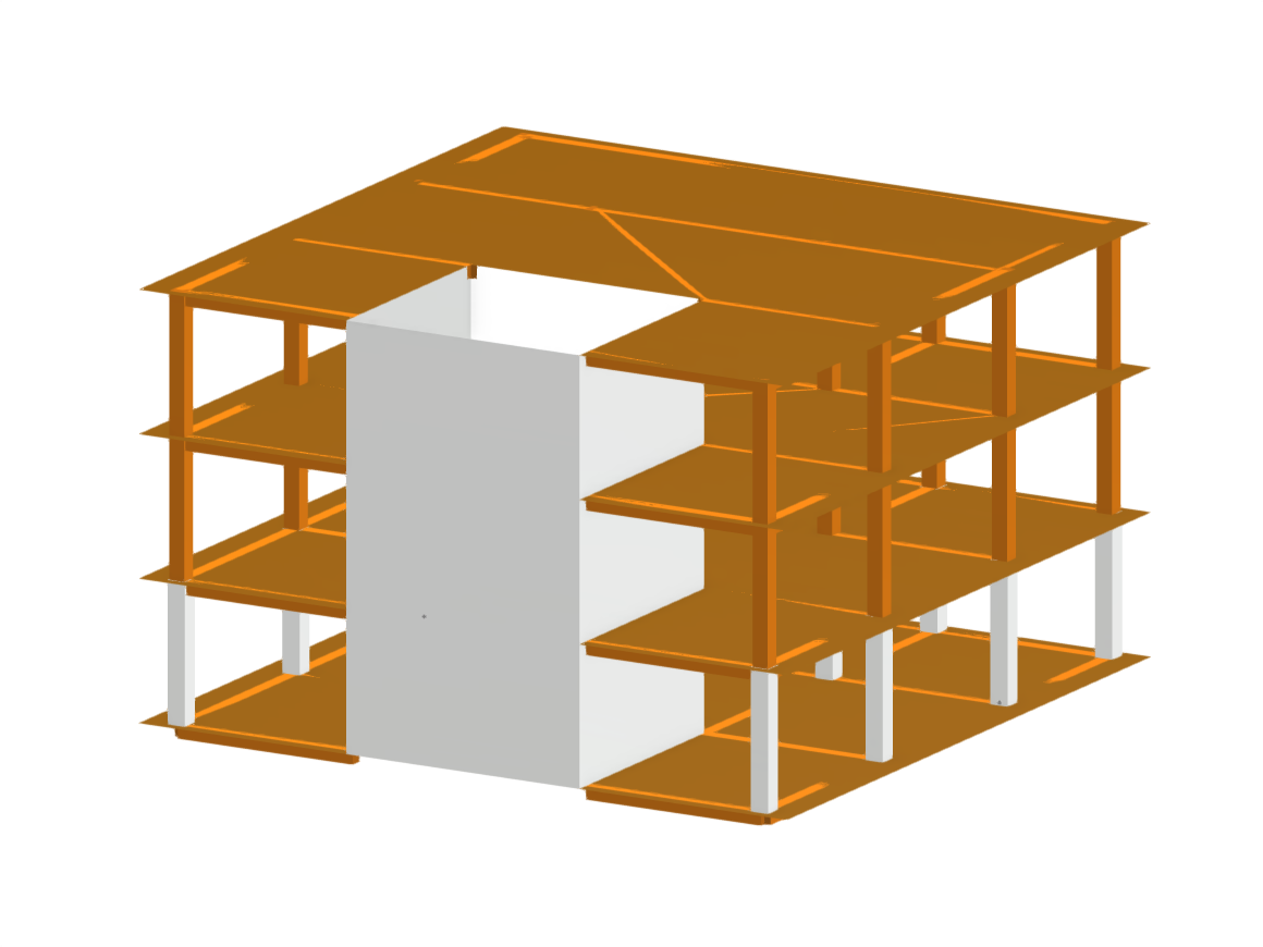 Modelo 004992 | Hotel alpino feito de madeira laminada colada
