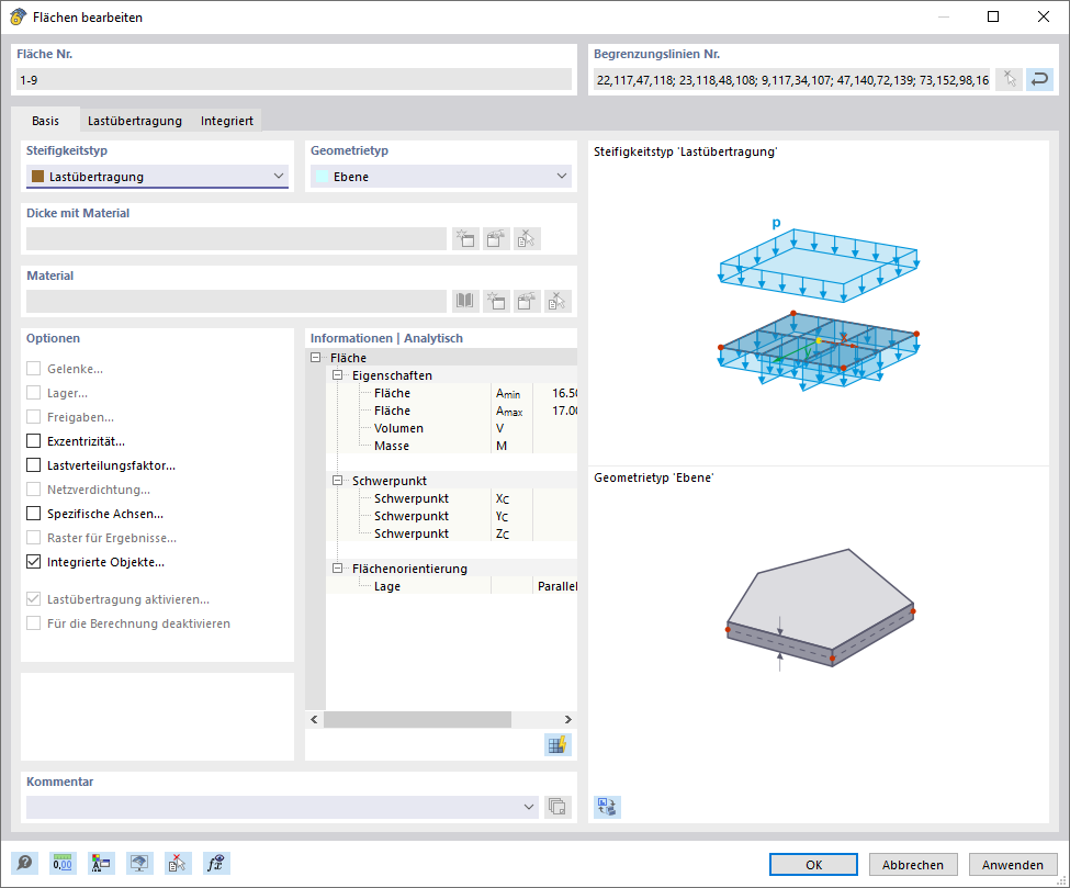 Definir propriedades da superfície para células