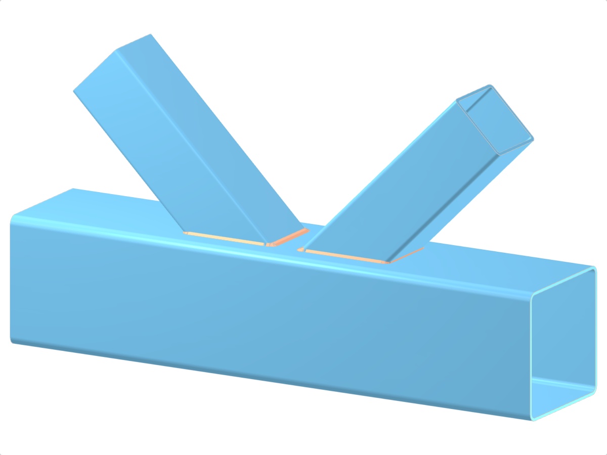Modelo 005303 | Viga treliçada | Diagonais à corda