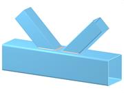 Modelo 005303 | Viga treliçada | Diagonais à corda