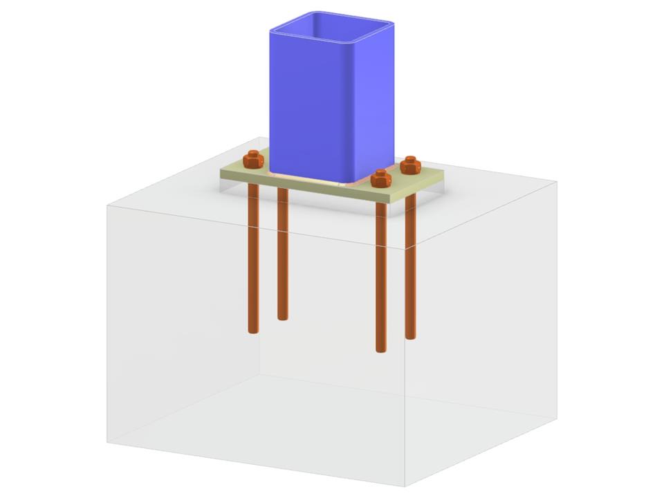 Modelo 005401 | Base de pilar