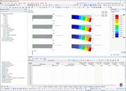 Estudo de convergência de malha mostra deformação na consola devido a diferentes abordagens