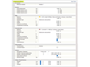 Engenheiros a configurar parâmetros numa interface de software, com foco em ajustes de componentes.