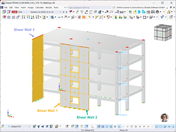 Dimensionamento de paredes estruturais com soluções de software Dlubal