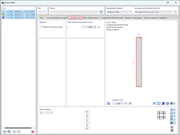 Ilustração de propriedades de dimensionamento do recobrimento de betão utilizando o software Dlubal