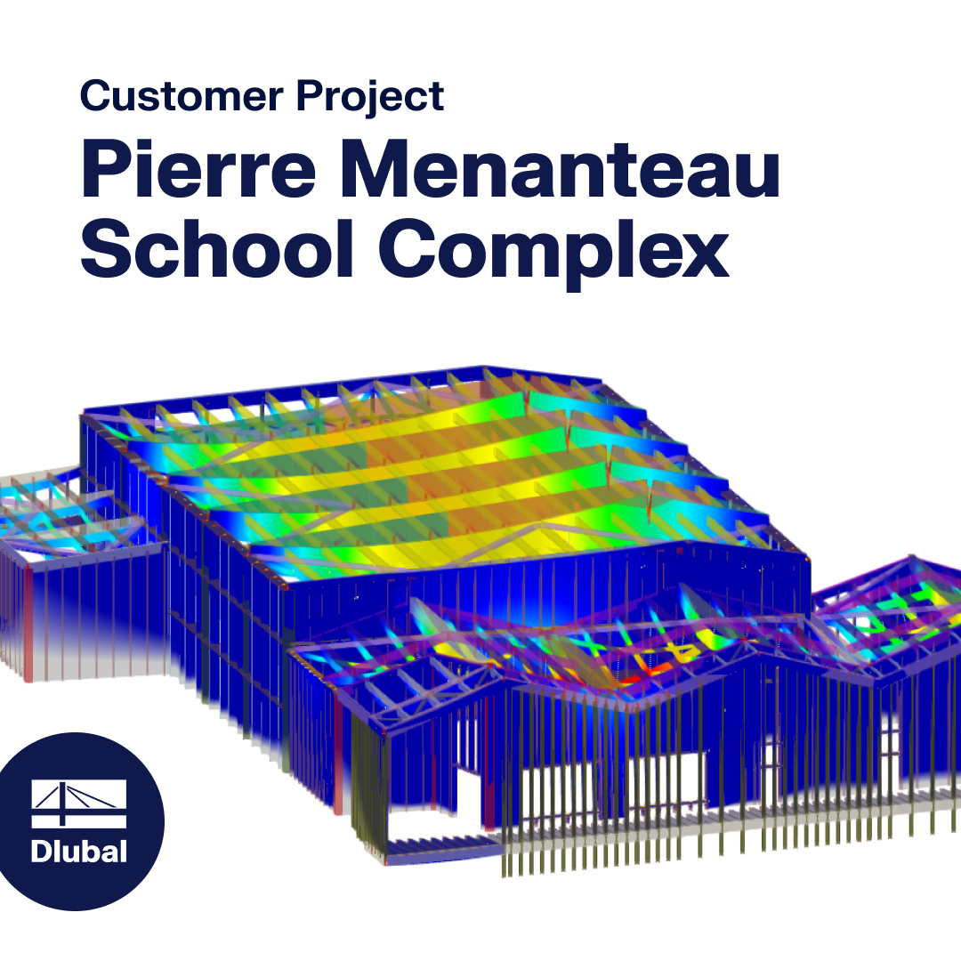 Imagem de projeto do complexo escolar Pierre Menanteau e do pavilhão multiusos em Boupère, França