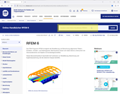Campo de pesquisa na secção de perguntas frequentes da Dlubal