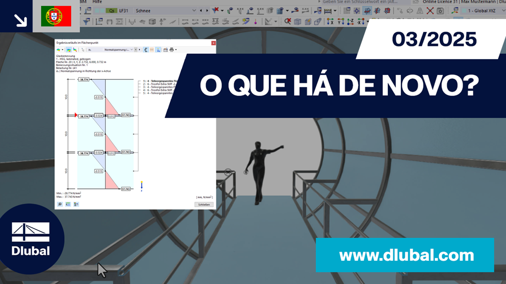 Um gráfico mostra as principais atualizações e funções de uma versão de software de março de 2025.