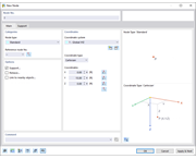 Caixa de diálogo "Nova barra"