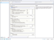 Configurações e opções de dimensionamento preliminar no software de análise estrutural.
