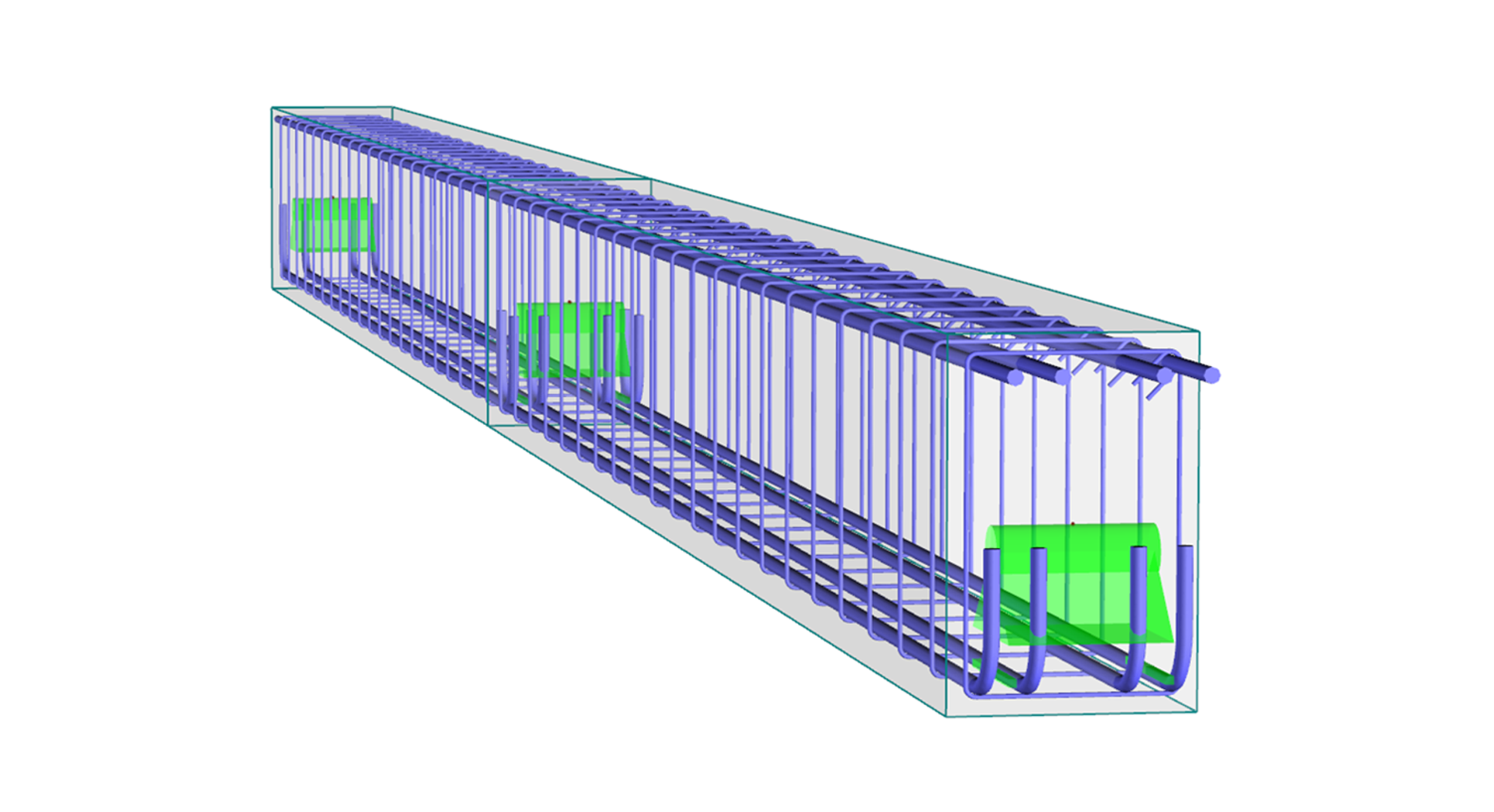 Dimensionamento de barras de betão com o módulo SIA 262 para normas suíças no RFEM/RSTAB.