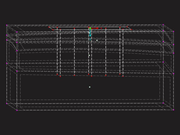Modelação de sólidos aprimorada com integração automática de nós e linhas para desenvolvimento eficiente de modelos 3D.