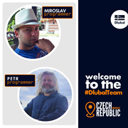 Publicação de apresentação de Miroslav e Petr, programadores da Dlubal Software, dando-lhes as boas-vindas à equipa da escritório em Brno, República Checa.