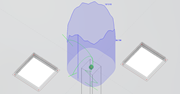 O diagrama mostra o desenvolvimento da tensão de cisalhamento dentro da seção circular crítica.