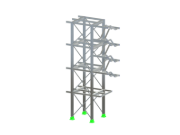 O projeto Rocchette Castle apresenta uma torre contemporânea integrada na estrutura histórica, utilizando o RFEM 6 para modelação e análise.