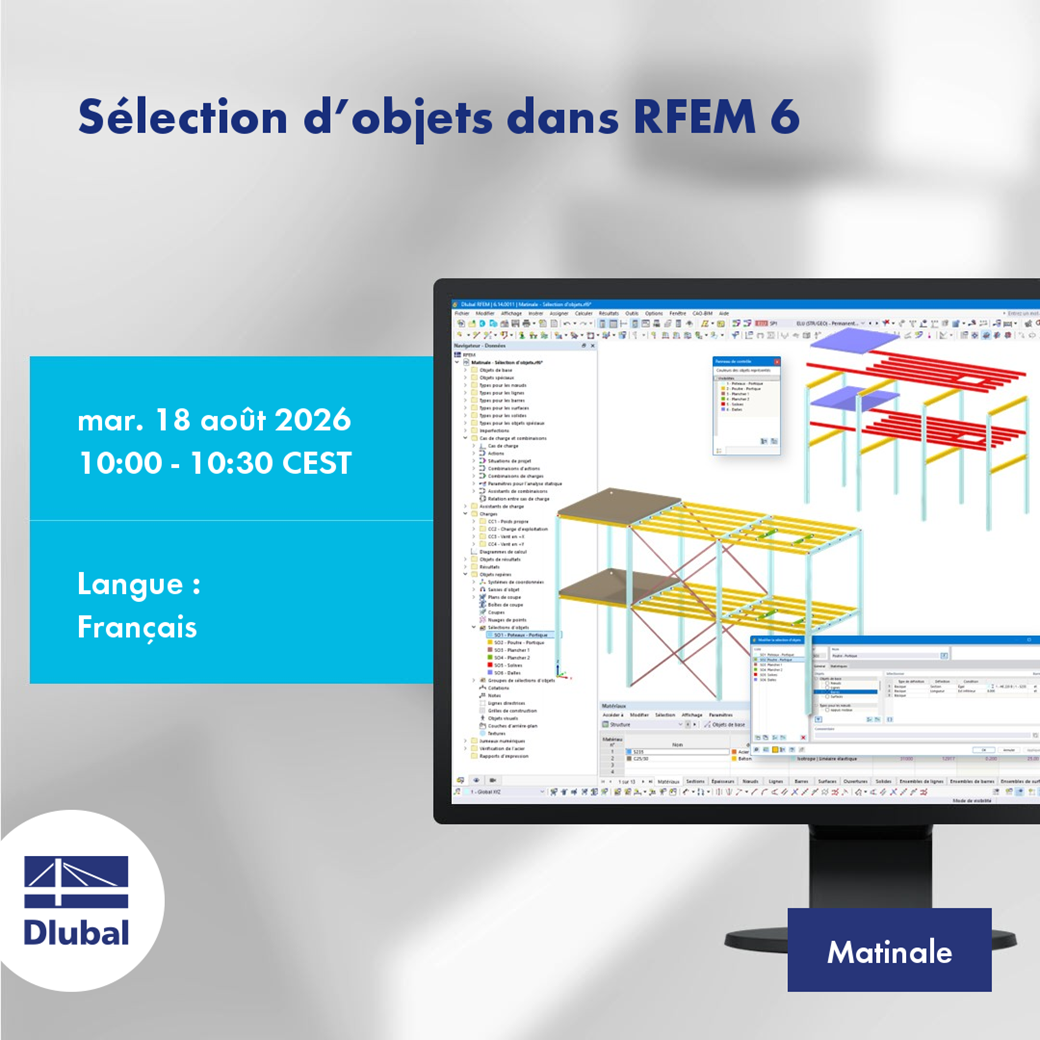 Seleção de objetos no RFEM 6