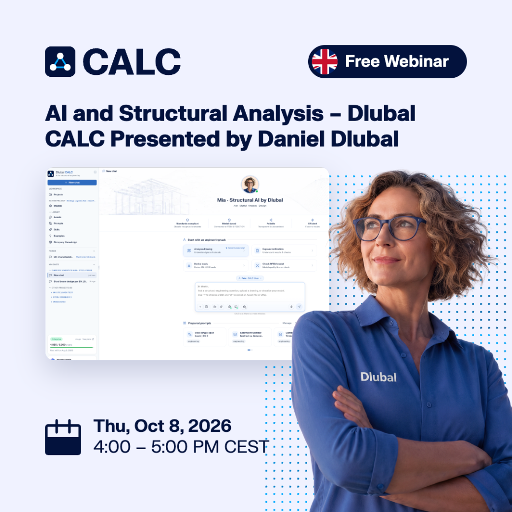 Análise estrutural reinventada: Daniel Dlubal apresenta o Dlubal CALC