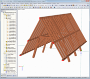 Feuerbeständigkeit von hölzernen Deckenkonstruktionen im Dachgeschoß