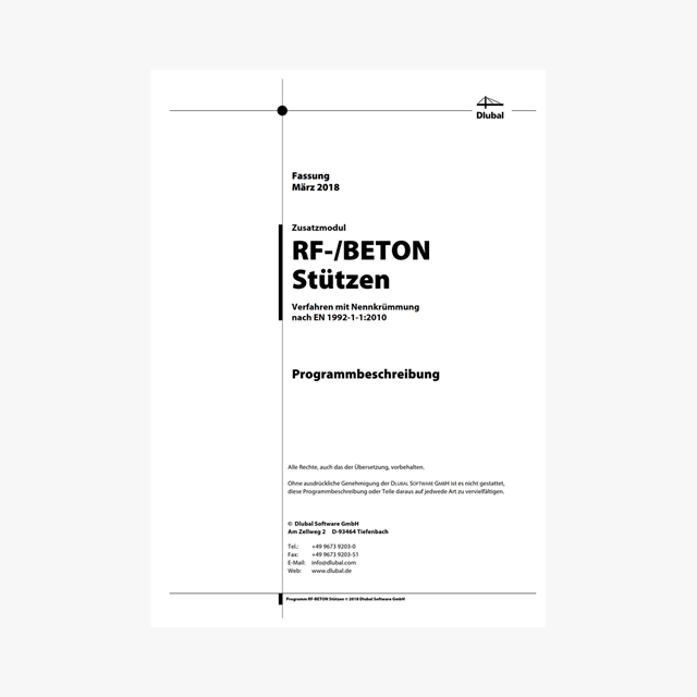Handbuch RF-BETON Stützen