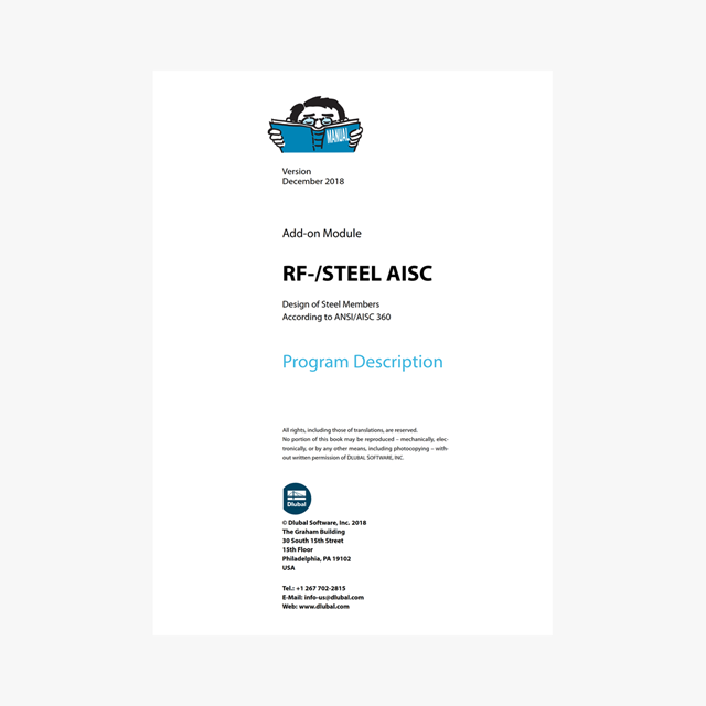 Manual RF-/STEEL AISC