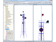 Exportiertes RFEM-Modell