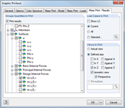 Seriendruck der Ergebnisse
