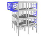 Стальная и бетонная конструкция