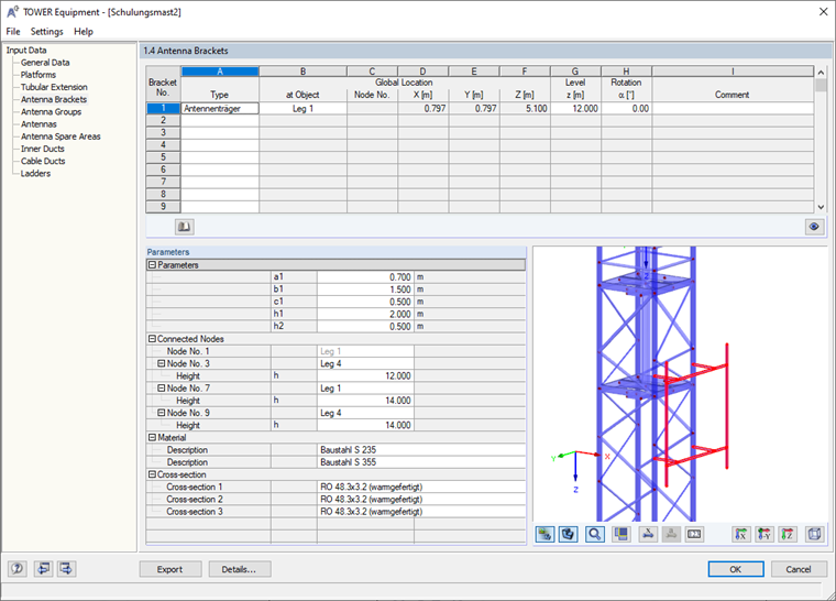 Вставка в RF-/TOWER Equipment