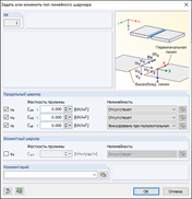 Параметры линейного высвобождения