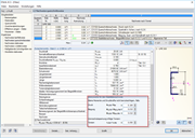Предельные значения для случая 2 и успешный расчет на потерю устойчивости при изгибе и кручении