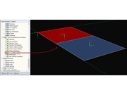 Окраска поверхности при рендеринге в направлении Z