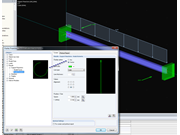 Отображение опорных моментов в виде вектора