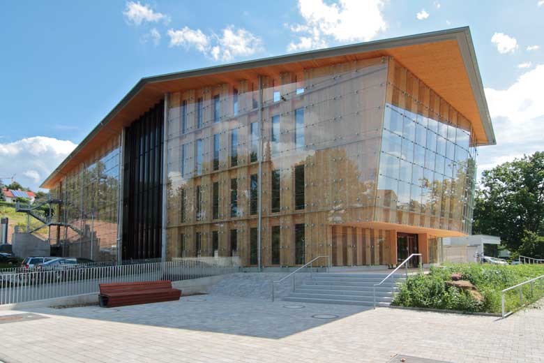 Спроектировано в программе RFEM от компании Dlubal Software - Дом фермеров во Фрайбурге, Германия