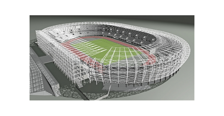 Модель стадиона (© formTL)