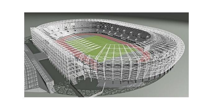 Модель стадиона (© formTL)