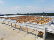 Аэрофотоснимок торгового центра Alì (© Holz Albertani SpA)