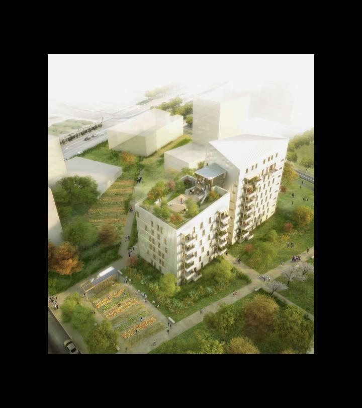 Вид с юго-востока (© Ingénierie Bois)