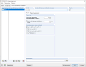 Диалоговое окно «Общие» в RF-/DYNAM Pro