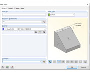 Определение тела: Вкладка «Общие сведения»