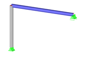 Стержни балки