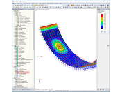 Отображение местных систем координат КЭ