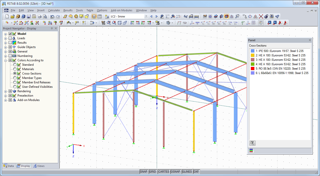 Назначение объектов по цвету