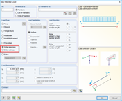 Нагрузка стержня "Prestress"