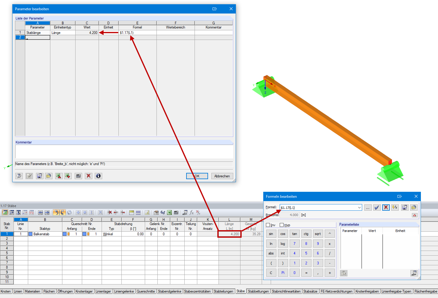 Считывание значений из ячеек