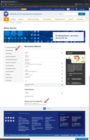 Идентификация веб -службы в учетной записи Dlubal