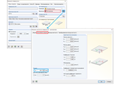 Диалоговое окно «Изменить жесткость поверхности - ортотропная», вкладка «Посотянная толщина»